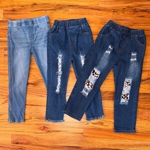 Stylish Kids Denim Jeans Set